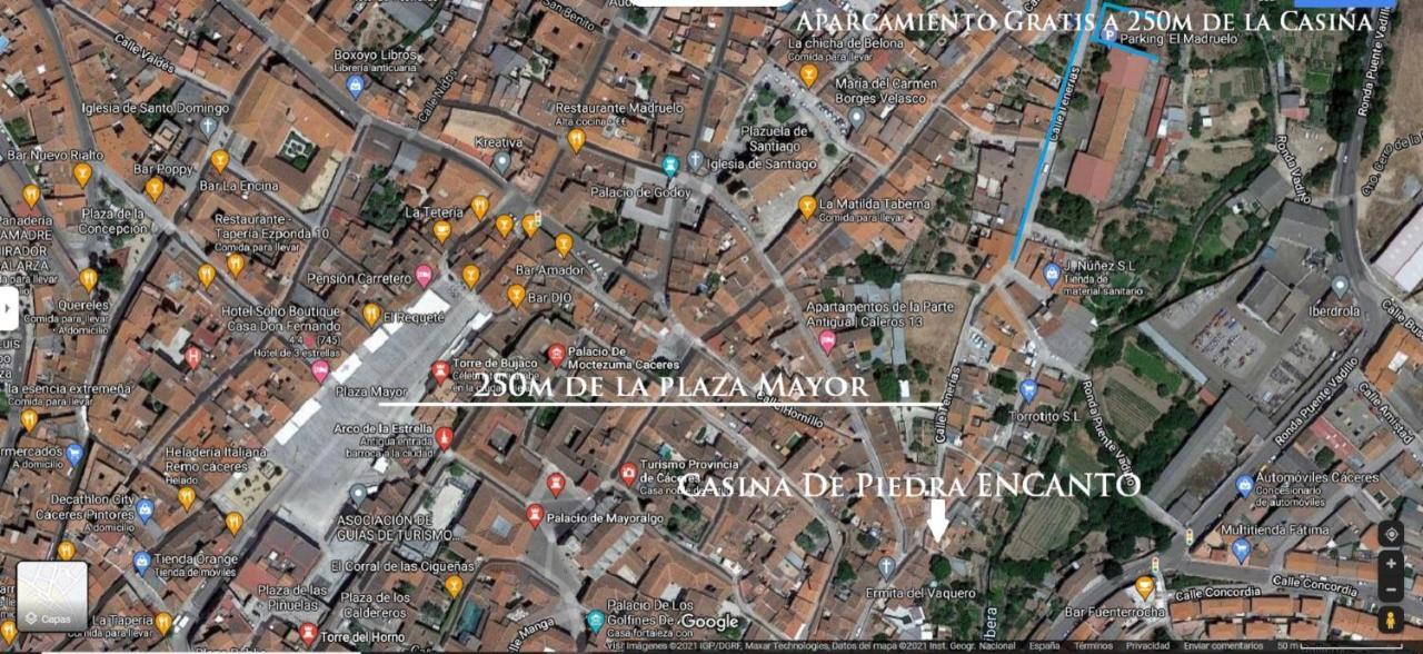 La Casina de Piedra ENCANTO - Parte Antigua de Cáceres Exterior foto